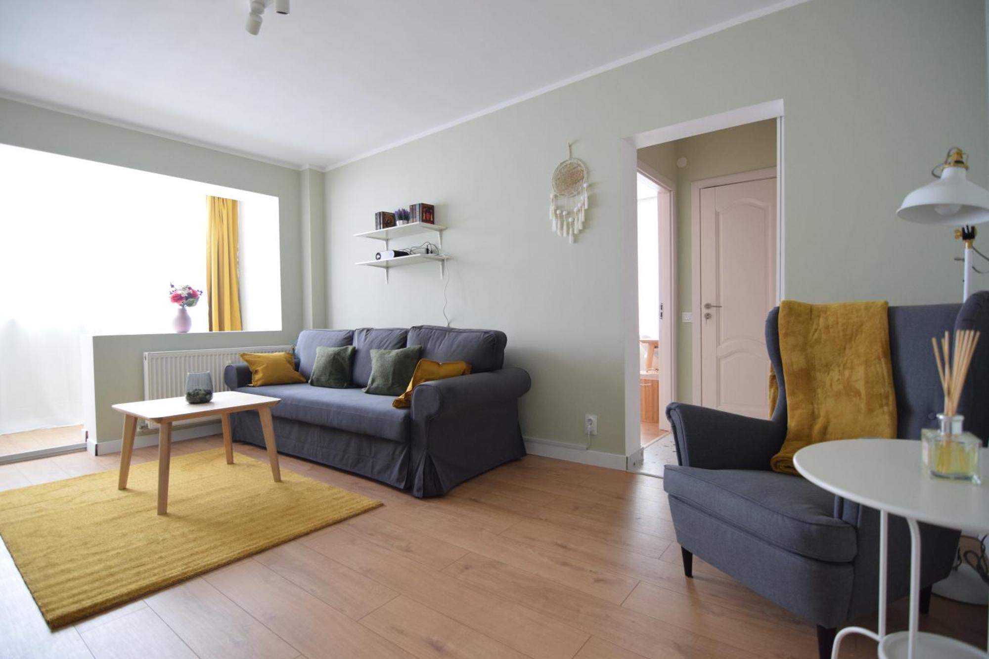 Stylish Apartment With Video Projector บูคาเรสต์ ภายนอก รูปภาพ